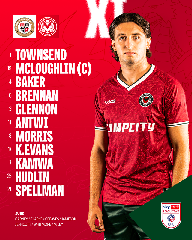 Team News Bromley vs. Newport County Newport County A.F.C.
